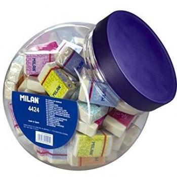 Milan 945350 - Pack de 80 gomas de borrar de miga de pan