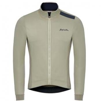 Chaqueta de ciclismo Spiuk Anatomic Membrana gris claro para hombre, talla L