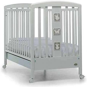 Foppapedretti Babyzoo - Cuna con barra ajustable, color blanco