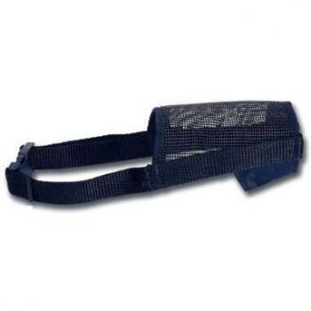 San Dimas Bozal Nylon para Perros Negro Talla S