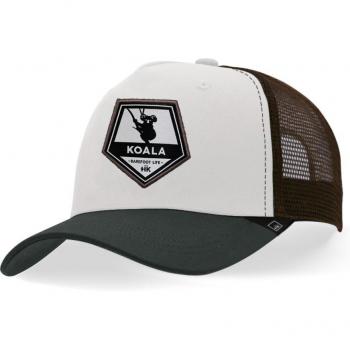 Gorra Hanukeii Koala Blanca Unisex - Colección de Moda Australiana
