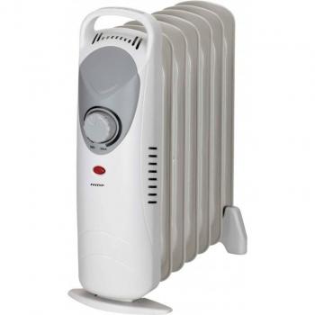 Infiniton HORM-800 Mini Radiador de Aceite, 800W, 3 Niveles de Potencia, Color Blanco