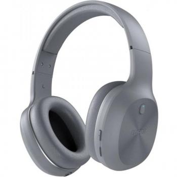 Edifier W600BT Auriculares Inalámbricos de Diadema con Conexión Bluetooth y Cable USB Tipo C, Color Gris