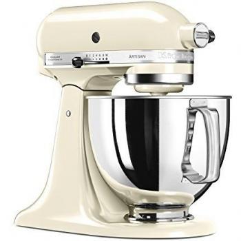 KitchenAid Artisan Food Processor with 5KSM125EAC Basic Kit, Cream