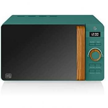 Microondas Digital Swan Nordic 20L 800W Verde