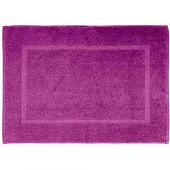 Wenko Alfombra de baño de algodón Paradise, algodón, Lilas, 50 x 70 x 1 cm
