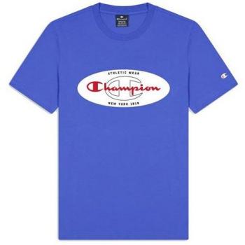 Camiseta Champion Crewneck Azul Hombre