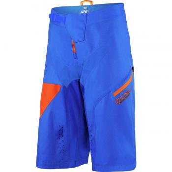 Inconnu r-Core Nova – Pantalones Cortos de Ciclismo para Hombre, Hombre, Color Azul y Naranja, tamaño 34