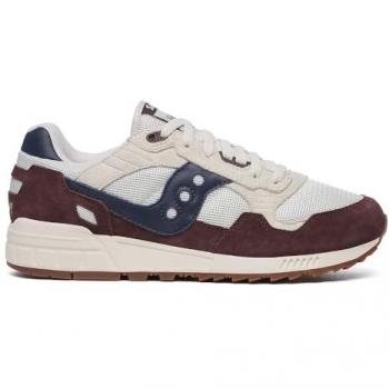 Saucony Shadow 5000 Men's Trainers - Beige/Tan/Grey/Silver - Size: 9/10 UK