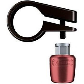 ABUS nutfix M5 RD SPC 34,9 BK Rojo bicicleta