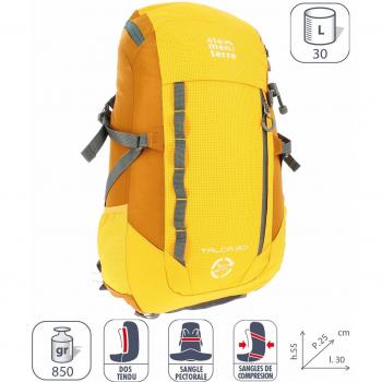 Elementerre Talca 30L Backpack - Yellow