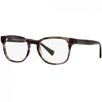 Dolce & Gabbana 0Dg3260 Monturas de gafas, Striped Violet, 50 para Hombre