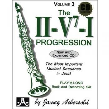 Jamey Aebersold Jazz II/V7/I Progression Volume 3 with CD