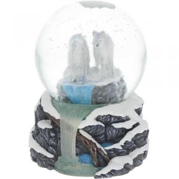 Nemesis Now (14,5 cm, Blanco, Warriors of Winter Lisa Parker-Globo de Nieve, Color, Resina y Cristal, Vidrio