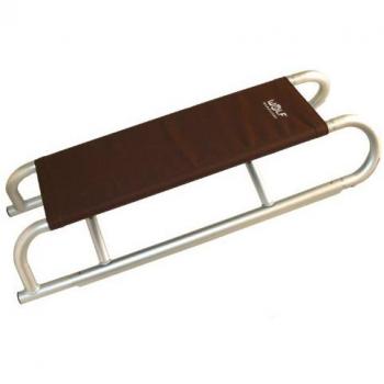 WOLF HURRICANE, trineo para niños de aluminio, 2 personas, desmontable, solo 3 kg