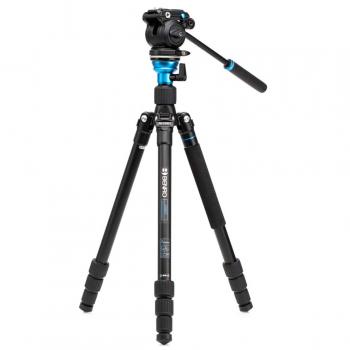 Benro Aero 2 PRO 4-Section Aluminum Travel Video Tripod Kit with S2PRO Head