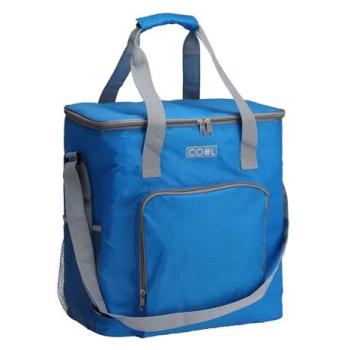 Bolsa Nevera Isotérmica de 30 Litros con Espuma Aislante de 5 mm en Color Azul Brillante