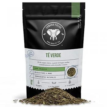 Té verde orgánico a granel de origen único China - Edward Fields Tea ®, 60g, té bio recolectado a mano con ingredientes naturales y ecológicos