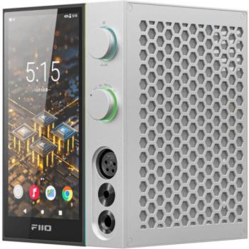 FiiO R9 Integrated Network Media Player - Silver Titanium Headphone Amplifier