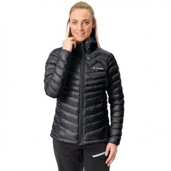 Vaude Batura Chaqueta Aislante con Capucha para Mujer, Negro, Talla 34