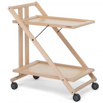 Foppapedretti Sprint Carrito, Madera, Natural