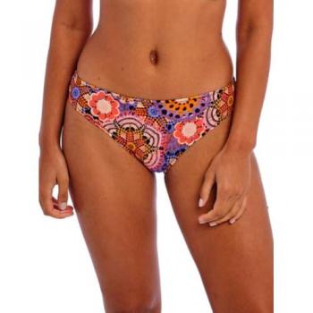 Freya Women's Santiago Nights Multicolour Floral Bikini Brief - Medium Polyamide