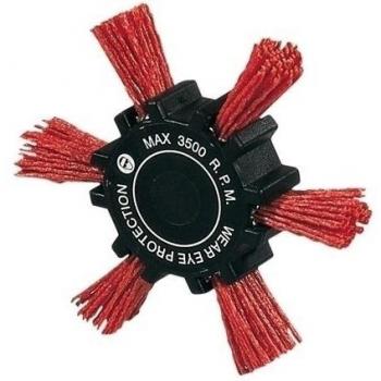 Ratio 6682H100 - Cepillo Nylon Rojo Aspa 100Mm Ratio