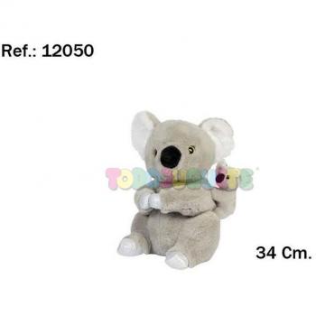 Peluche Koala con Cría 34 cm