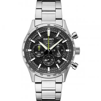 Seiko Urban Sports Chronograph Black Dial Quartz SSB413P1