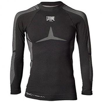 RASHGUARD LEONE MANICA LUNGA SEAMLESS VERDE S/M