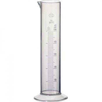 Neolab LV-0658 Cilindro de Medición, Forma Baja, Base Redonda, PP 50 ml