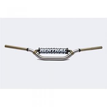 Manillar Renthal Twinwall 28.6mm para KTM, modelo 994-01 de TG de 02-185, color plata, diseño robusto y ligero, fabricado en aluminio de alta calidad, con tecnología Twinwall que proporciona