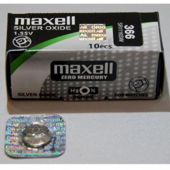 Maxell Pilas de Óxido de Plata SR1116SW 1.55V - Paquete de 10 unidades