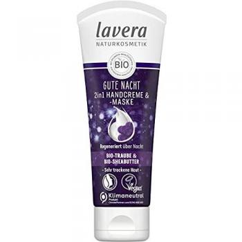 Lavera Good Night Crema y Mascarilla Manos 2 in 1, 75 ml
