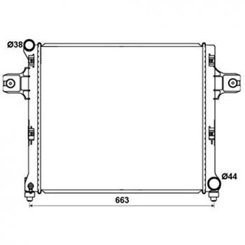 Radiador de refrigeración del motor NRF 53191, tipo: radiador, características: diseño optimizado para una mejor disipación del calor, fabricado con materiales de alta calidad, compatible con múltiples modelos de vehículos, fácil instalación y man