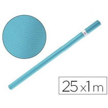 Liderpapel Papel Kraft Azul Turquesa Rollo 25X1 Mt