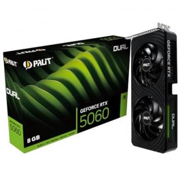 Palit GeForce RTX 5060 Dual 8GB GDDR7 HDMI Graphics Card
