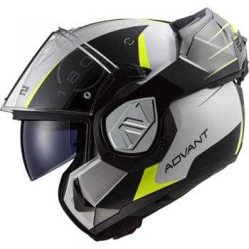 Casco Modular LS2 ADVANT CODEX Blanco-Negro FF906 L