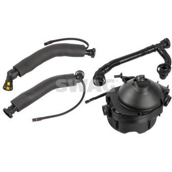 Separador de aceite SWAG 33 10 0465, tipo: trampa de aceite, características: diseñado para la aireación del cárter de aceite, compatible con sistemas de ventilación del motor, ayuda a prevenir la acumulación