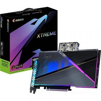 Tarjeta de Video GIGABYTE AORUS RTX 4080 16GB XTREME WATERFORCE WB GDDR6X