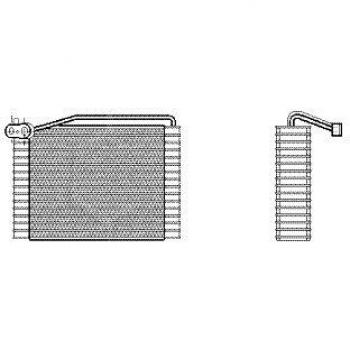 Evaporador de aire acondicionado VAN WEZEL 0300V142