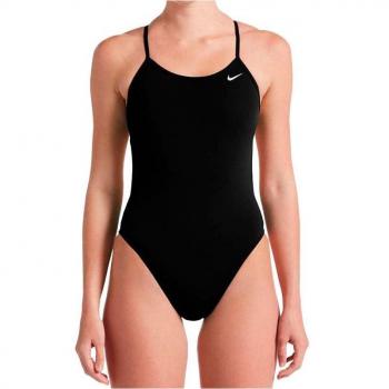 Bañador de natación Nike Cut Out mujer negro Hydrastrong