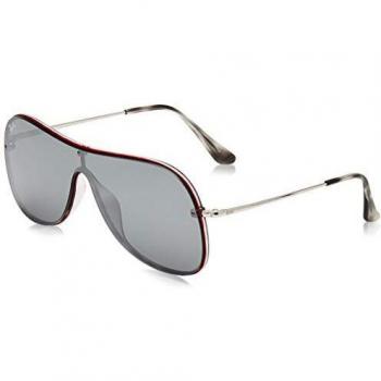 RAYBAN Unisex's 0RB4311N 63596G 38 Sunglasses, Havana Grey On Top Red/Greymirrorsilver