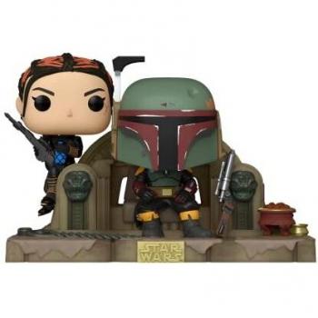 Funko 58391 Pop Moment: Mandalorian - Boba Fett & Fennec Shand