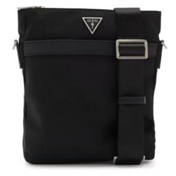 Guess HMRONY Roma XBody Flat Messenger Bag Black