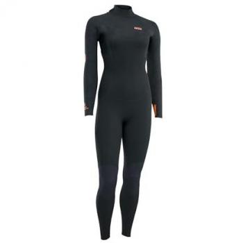 Ion Element 4/3 Traje de Neopreno de Manga Larga para Mujer con Cremallera en la Espalda, Color Negro, Talla XS