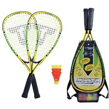 Talbot Torro Speed Bádminton 4000 en 3/4 para, Black/Green, 490104