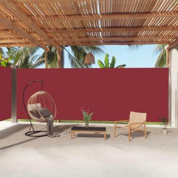 Toldo lateral retráctil 220x1000 cm Color Negro, Crema, Antracita y Rojo