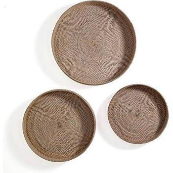 Juego de 3 Platos Decorativos Hias