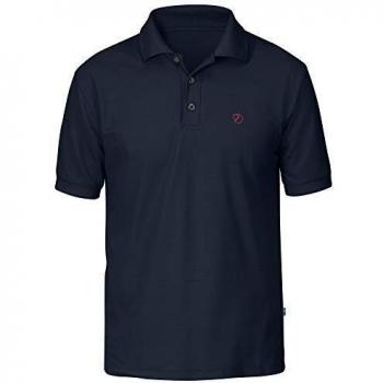 Camiseta de Manga Corta Fjällräven Crowley Pique para Hombre Color Azul Oscuro XXL